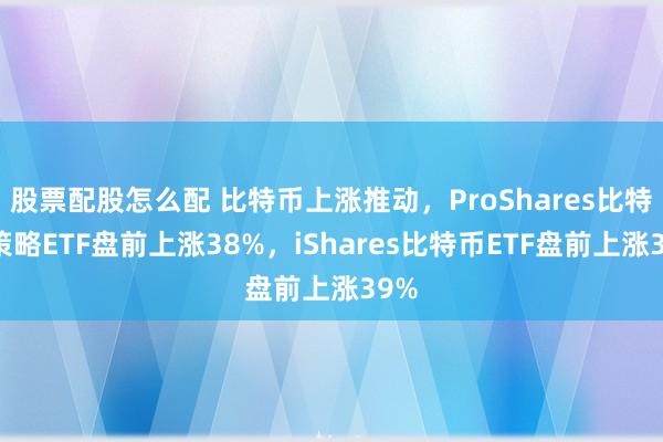 股票配股怎么配 比特币上涨推动，ProShares比特币策略ETF盘前上涨38%，iShares比特币ETF盘前上涨39%